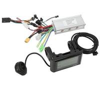 HUVNEXA Kit controller brushless con display LCD, controller for scooter elettrico da 500 W, for manubri da 22,5 mm Controller per monopattino elettrico