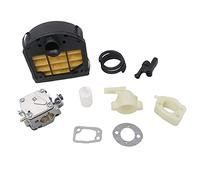 HUVNEXA Kit di montaggio con clip for anello in gomma inferiore del filtro dell'aria del carburatore, for Husqvarna, for parti della motosega 268 272 272XP 503446901 5034467-01 Filtro aria per motoseg