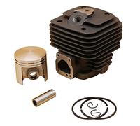 HUVNEXA Kit fasce elastiche cilindro pistone da 47 mm, for STIHL, TS350 TS360, parti di ricambio for troncatrice Cilindro per tosaerba