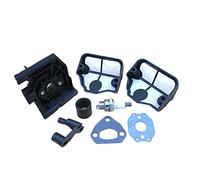 HUVNEXA Kit filtro aria aspirazione adattatore carburatore, for Husqvarna, for parti di ricambio motosega 36 41 136 141 137 142 Filtro aria per motosega