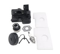 HUVNEXA Kit filtro aria gruppo base alloggiamento di aspirazione, for parti di motosega 017 018 MS170 MS180 MS 170 180 1130 140 2803 Filtro aria per motosega