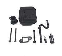 HUVNEXA Kit filtro tubo olio combustibile marmitta, for parti motosega MS250 MS230 MS210 021 023 025 11231413200 11231400606 Filtro aria per motosega