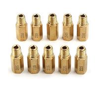 HUVNEXA Kit Getto Principale carburatore Parte Moto, Kit di Sostituzione Getto Principale carburatore carburatore, for Keihin, for carburatore PWK OKO CVK #205-#250 Kit getti carburatore