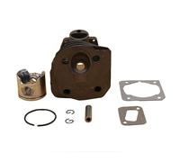 HUVNEXA Kit guarnizione pistone cilindro da 44 mm, for Husqvarna, 350 340 345 346XP 351 353 Motosega da giardino Motore Motore Ricostruzione Ricambi Cilindro per tosaerba