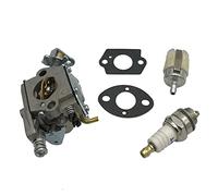 HUVNEXA Kit guarnizioni filtro carburante carburatore, for Partner, for 350 351, for McCulloch, for Mac 335 435 440 Parti di ricambio for motosega, for Walbro, for 33-29 Filtro aria per motosega