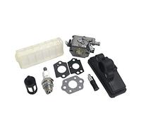 HUVNEXA Kit guarnizioni filtro olio combustibile aria carburatore, for parti motosega MS250 MS230 MS210 025 023 021, for Walbro, for carburatore Filtro aria per motosega