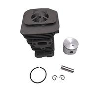 HUVNEXA Kit motore anello pistone cilindro 38mm 40mm, for Husqvarna, 141 142 136 137, for JONSERED, 2040 CS2040 Parti del motore della motosega Pistone del cilindro della motosega(HUS137 38MM)