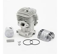 HUVNEXA KIT PISTONE CILINDRO DA 34MM MOTOSEGA, for ANELLI DI MONTAGGIO CILINDRO CLIP PIN PAN ASSY RICAMBI MOTOSEGA 2500 25CC Pistone del cilindro della motosega