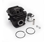 HUVNEXA Kit pistone cilindro da 45 mm, for OLEO MAC, 952, for EFCO, 152 Pezzi di ricambio for motosega 50082012E 50082012 50070047a 50082012B Pistone del cilindro della motosega