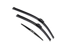 HUVNEXA Kit set spazzole tergicristallo anteriore e posteriore, for Swift, Hatchback 2004-2010 Parabrezza 21"18"10" Spazzola tergicristallo posteriore(BLACK Left-hand drive)