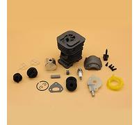 HUVNEXA Kit tappo di tenuta dell'olio della pompa dell'olio del pistone del cilindro da 38 mm e 40 mm, for motoseghe Husqvarna, 141 142 136 137, parti di ricambio del motore Cilindro per tosaerba(HUS1