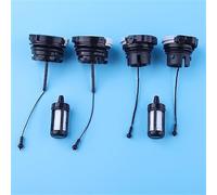 HUVNEXA Kit tappo olio combustibile, for STIHL, MS171/181 MS200/210 MS230/240/250/260 MS340 MS200T MS211 MS192 MS192T Tappo serbatoio carburante motosega Tappo del serbatoio del carburante