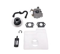 HUVNEXA Kit tubo flessibile del carburante del filtro dell'aria del carburante di aspirazione del carburatore, for parti della motosega MS180 MS170 MS 180 170 018 017 11304001302 Filtro aria per motos