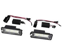 HUVNEXA Lampada luce targa a LED ad alta luminosità 6000K for auto, for nuovo, for Beetle, 2006- Luce targa auto
