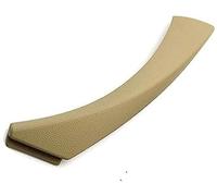 HUVNEXA Maniglia per porta interna auto, per BMW, per Serie 3 E90 E91 E92 316 318 320 325 328I copertura del telaio della maniglia della portiera dell'auto(Beige left cover)