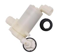 HUVNEXA Motore della pompa lavavetri tergicristallo anteriore con anello di tenuta, for Mazda,2, for Mazda, 2 Demio 2007-2014 D65167482A Pompa lavavetri anteriore e posteriore