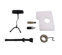 HUVNEXA Motosega Tappo carburante Pompa olio Filtro tubo Kit vite senza fine Parti motosega, for MS180 MS170 MS 180 170 018 017 Filtro aria per motosega
