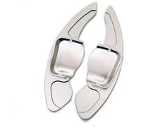 HUVNEXA Per Vw per Scirocco 2009-2014, per Beetle 2013-2016 Auto Paddle Shifter Copertura Volante Estensione Paddles Levetta del cambio al volante(Silver)