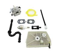 HUVNEXA Pezzi di ricambio della motosega del filtro dell'aria del tubo flessibile del carburante della candela del carburatore, for MS028av MS 028 028av Filtro aria per motosega