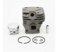 HUVNEXA Pezzi di ricambio di ricambio for anello pistone cilindro sega a catena da 42 mm, for motosega STIHL, 024 MS240 MS 240 024AV 1121 020 1200 Pistone del cilindro della motosega