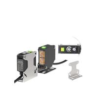 HUVNEXA Sensore fotoelettrico quadrato E3jk-tr12 a sbarramento 24-240 V CA/CC con uscita relè universale e interruttore fotoelettrico diffuso Sensore fotoelettrico ottico(E3jk-tr12)