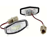 HUVNEXA Set di 2 luci targa LIGHT 6000k, per Accord, per Odyssey