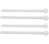 HUVNEXA Set di aste spinta in ABS bianco da 4 pezzi, per sostituzione | della barra pressione per dell'attuatore delle piastre comando Twinline