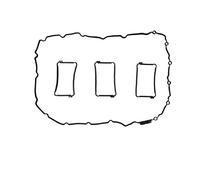 HUVNEXA Set guarnizioni coperchio valvola motore, for, Serie 1 3 5 7 X1 3 5 6 11127587804 Sostituzione della guarnizione della testata del cilindro