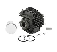 HUVNEXA Set pistone cilindro 40mm Seghe a catena Pezzi di ricambio motore motosega, for STIHL, MS 020 020T MS200 200 MS200T 1129 020 1202 Pistone del cilindro della motosega