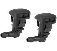 HUVNEXA Ugello di spruzzo for tergicristallo for auto, 2 pezzi 8E5Z17603A, for Ford, Fusion, for Mercury, Milan, for Lincoln, MKZ Sostituzione dell'ugello lavavetri riscaldato