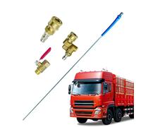 Huvqianu Attrezzo per Pulizia del Radiatore,Pulitore Serbatoio Acqua Domestico - Accessorio per Manutenzione Serbatoi ad Alta Pressione per Autoveicoli e Camion