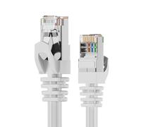 Huvqianu Cat 6 Ethernet Patch Cable, 10ft High Speed Heavy Duty Network Cord, 10Gbps Shielded LAN Cable, Perfect to Routers, Modem, Printers, and Computers for Reliable Connecection