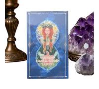 Huvqianu Celestial Tarocchi Deck, Oracle Card Pack, Intuitive Star Guide, Personal Reflection Ritual Kit, Decision Making Spiritual Aid, Fortune Cards for Beginners, Date, Pray