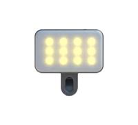 Huvqianu Cell Phone Light, portatile LED Fill Light, 3.27 x 1.77 x 5.51in High-Power Camera , compatta e ricaricabile, Vlogging, Streaming, Oro Photography Use