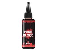 Huvqianu Fake Blood - 50ml Halloween Makeup Prop for Realistic Effects, Quick Application with Easy Wash, Cosplay Blood for Haunted Houses Themed Parties Stage Performance School Plays Film Playing