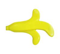 Huvqianu Fermaporta decorativo a forma di buccia di banana, cuscino ammortizzante, silenzioso, per parete, casa, lavoro, garage, lavanderia, cucina, camera da letto, bagno, armadio, patio, hotel