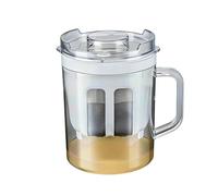 Huvqianu Filtro per Yogurt con Coperchio,Filtro per Latte Riutilizzabile,Separatore di Siero con Maglia Fine e Coperchio - per Formaggi, Latte di Soia, Succhi di Frutta, Caffè e Preparazioni in Cucina