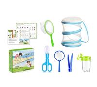 Huvqianu Fly Catcher, Nature Exploration Tools, Portable Observer Kit with Net, Fun Outdoor Fly Catching Activity for Playground Adventures, 7,68 x 7,17 x 2,48 pollici