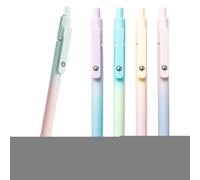Huvqianu Gel Ink Pens, Fine Point Pen, 6.1x2.17in Compact Smooth Writing Pens, Authentic Precision Tip, Professionals Ergonomic Grip for Students, Business, School, Work, Teachers