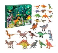 Huvqianu Giocattolo Calendario 'Avvento Natalizio,Adorabile Decorazione da Scrivania - 24 Giorni Calendario Avvento Con Figurine Per La Famiglia | Per Uomini Ragazzi Ragazze Giovani Adolescenti Moglie