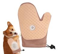 Huvqianu Guanto spray per la pulizia dei di gatto, guanto spray per la pulizia degli animali domestici, guanto riutilizzabile per massaggio, strumento per la pulizia del cane, per interni ed