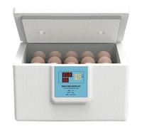 Huvqianu Incubatrice per uova di gallina, strumento di incubazione di pollo, macchina termostatica semiautomatica per incubazione termostatica per scienze, aule agricole, laboratori, piccioni e uova