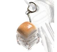 Huvqianu Keyboard Fidget Toy - Bread Shaped Handheld Press Button, Finger Clicker Sensory Fun Toy, Interactive for Adults and Kids, Home, Work, School, Travel, Classroom, Desk Accessory