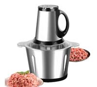 Huvqianu Macinatrice Di Carne Elettrica - Tritatutto | Macinatore Di Carni Per Salsicce Da Cucina | Per Cucina Cottura Frutta Carne Di Manzo Pollo Verdura Alimenti Per Bambini Insalata
