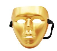 Huvqianu Maschera di Halloween, copertura per il viso alla moda, riutilizzabile, con cinturino elastico, per donne, bambini, giochi di ruolo, anquet, feste, carnevale