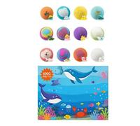 Huvqianu Palline Schiumogene per Bagno | 12 Pezzi Colorate e Delicate - Palline da Bagno Regalo Idee | per Famiglia Amici Bambini Bambine Figli Figlie