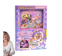 Huvqianu Pocket Notebook, Vending Machine Diary, 3.62x5in Time Management Organizer, School Supply, Managing School Projects for Taking Notes During Classes