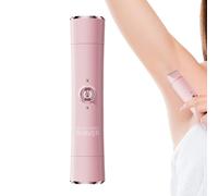 Huvqianu Rasoio Elettrico Donna | Tagliabordi Bikini a Doppia Testa per Rasatura Intima | Rasoio Ergonomico per Sopracciglia Barba Orecchie Zone Delicate e Gambe