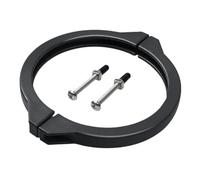 Huvqianu Sand Filter Clamp, Accessory Filter System, 8.15 Inches Lightweight Leakproof Filtration Systems, Valve Clamps Assembly for Outdoors Pool Garden Backyard Lawn, PVC Rubber