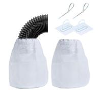 Huvqianu Set di 2 raccoglitori di pelucchi per asciugacapelli, accessori per aspirapolvere per tasche in cotone, in nylon, per lavaggio di animali domestici, lavandino, casa, appartamento, dormitorio
